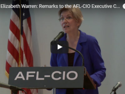 Elizabeth Warren remarks to AFL-CIO